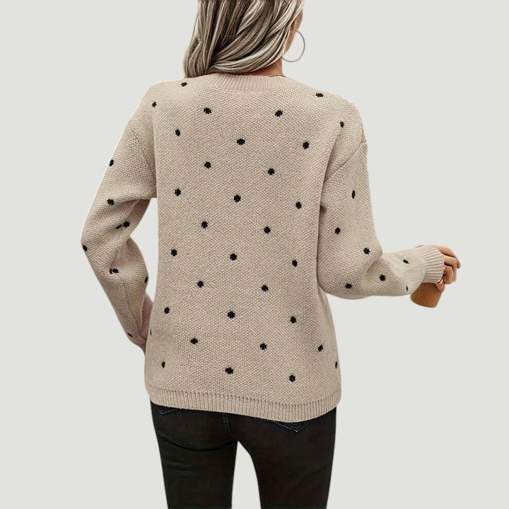 Maria - Pull à Pois Amusant