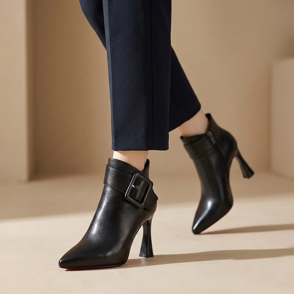 Viviana™ Bottines Féminines à Talon Élégance Affirmée