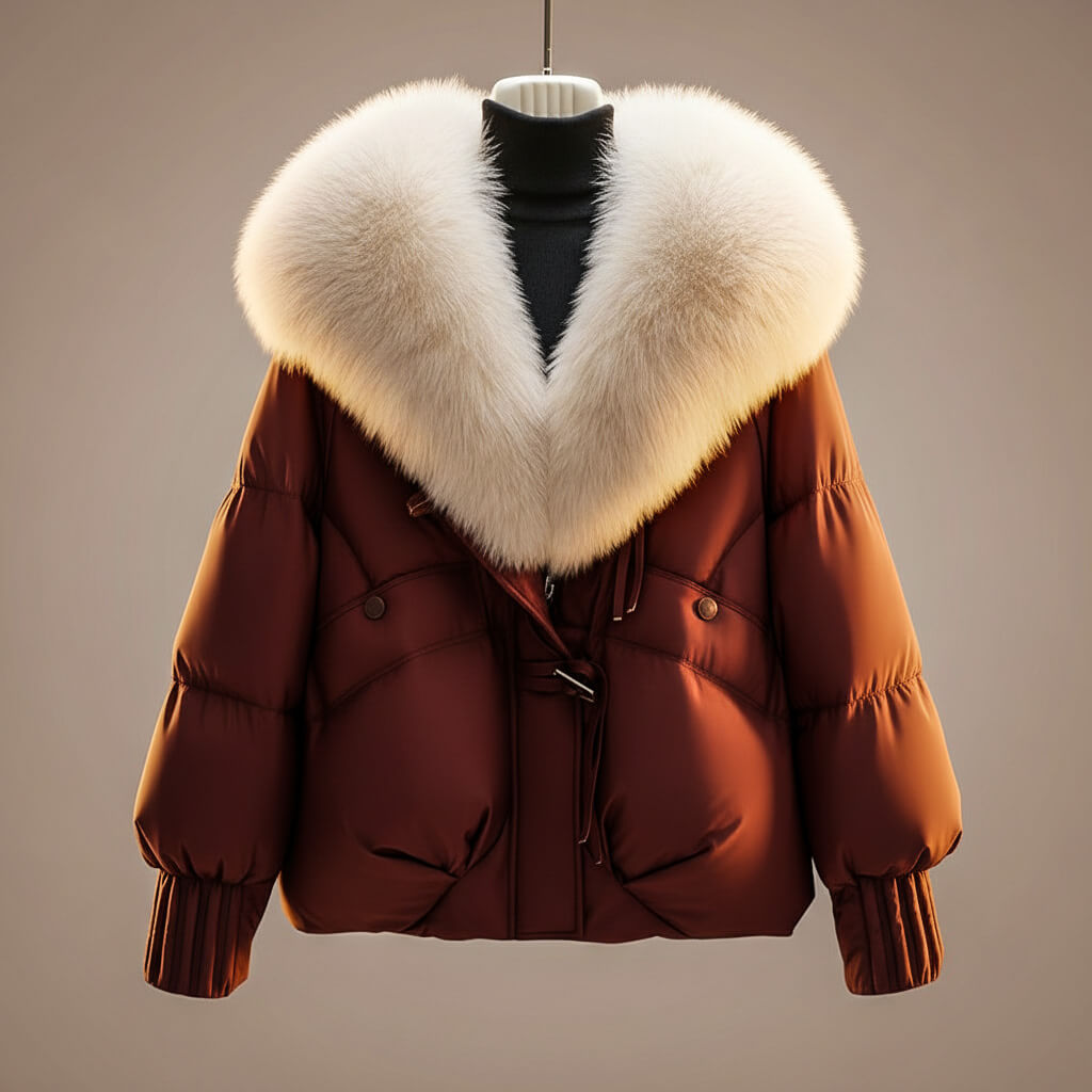 Élodine™ — Manteau élégant au col affirmé
