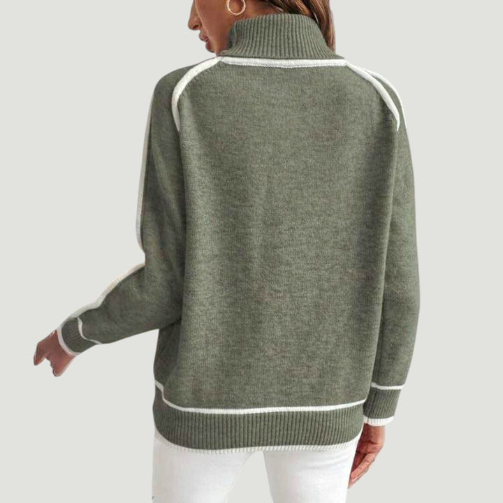 Kaylee - Pull Roulé Élégant