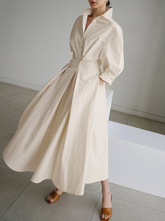 Béatrice™ | Robe longue fluide & flatteuse