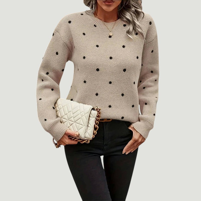 Maria - Pull à Pois Amusant