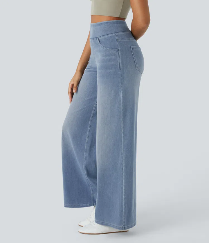 Héloïse™ — Pantalon large fluide confortable élégant