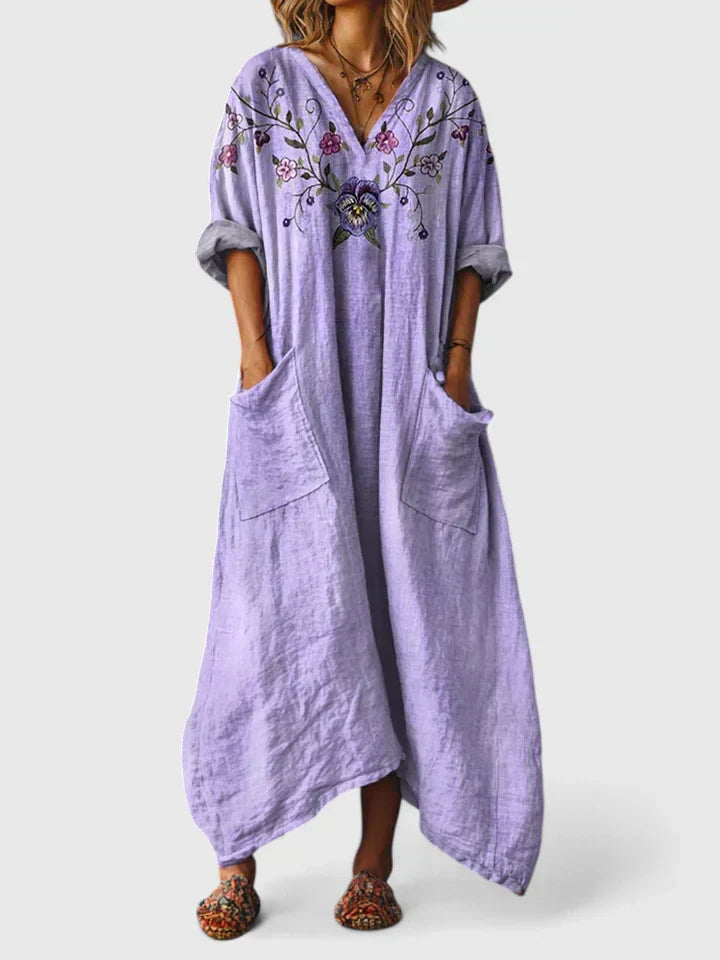 Camila™ Robe Féminine Imprimée Élégance Bohème