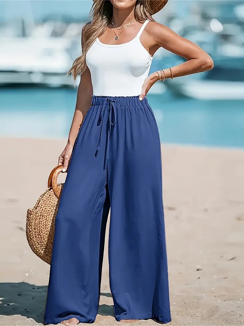 Liv - Pantalons Taille Haute Élégants