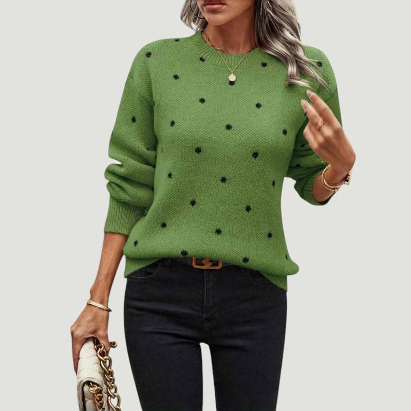 Maria - Pull à Pois Amusant