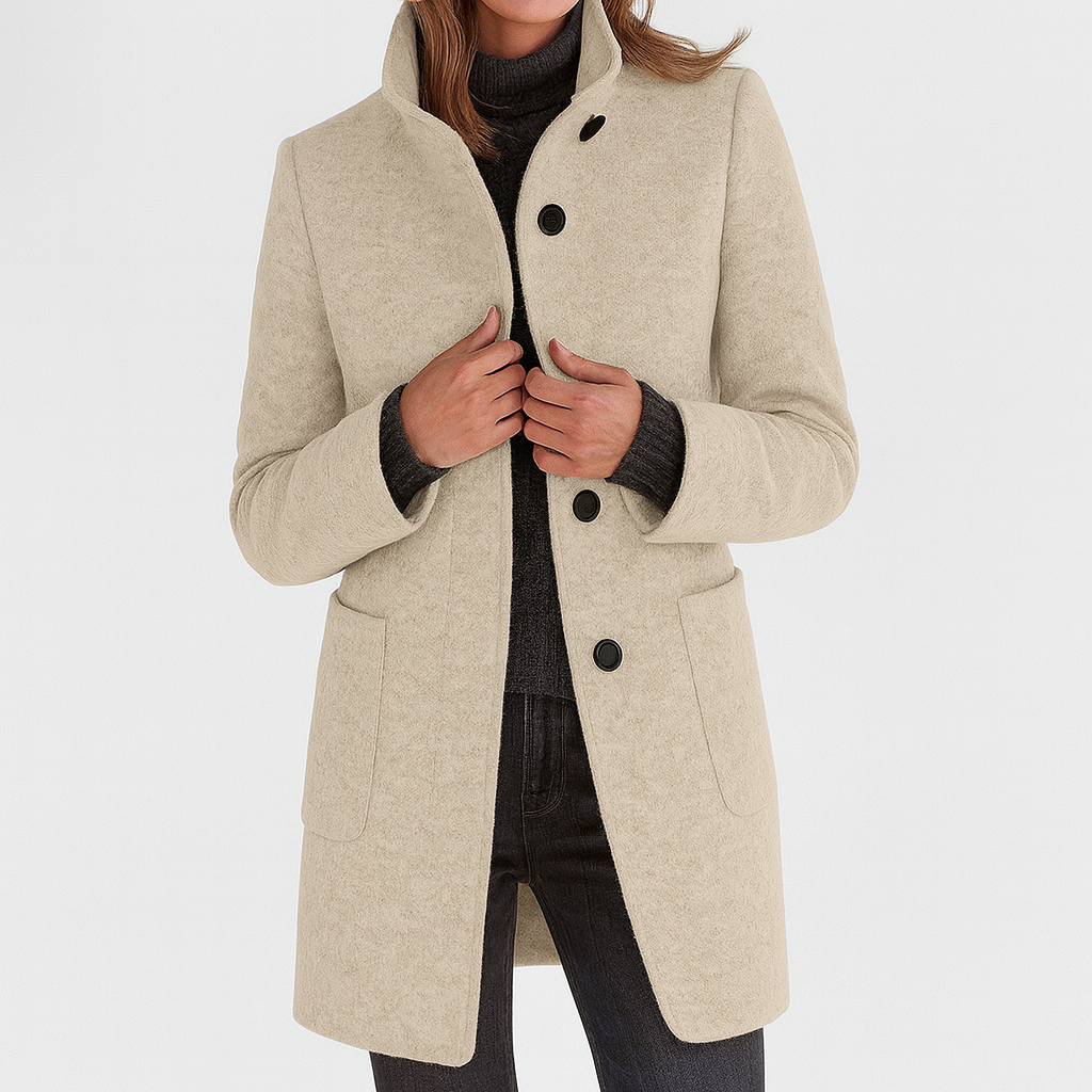 Lidiane™ | La veste à col haut élégante et réconfortante