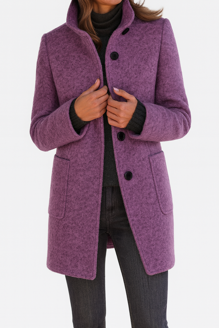 Lidiane™ | La veste à col haut élégante et réconfortante
