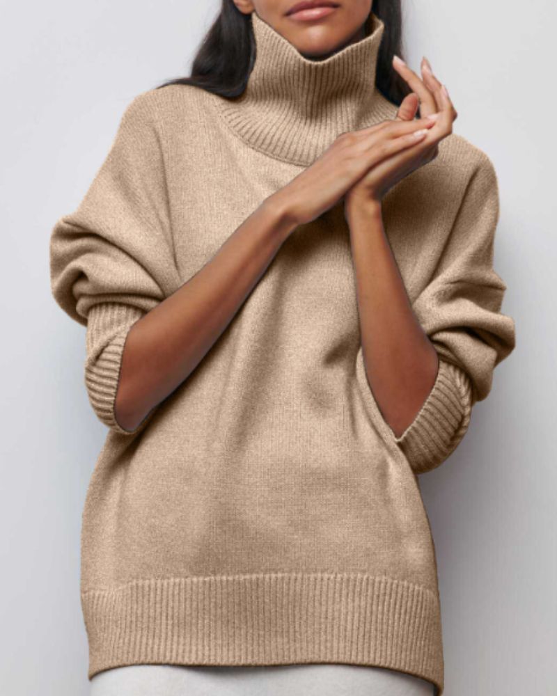 Evy - Pull Roulé Confortable Et Chic
