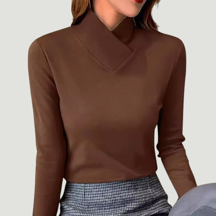 Liora - T-shirt Col Roulé Chic