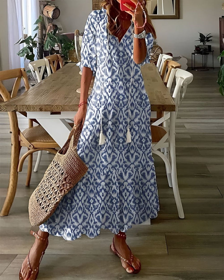Céleste™ | Robe Bohème à Coupe Flatteuse