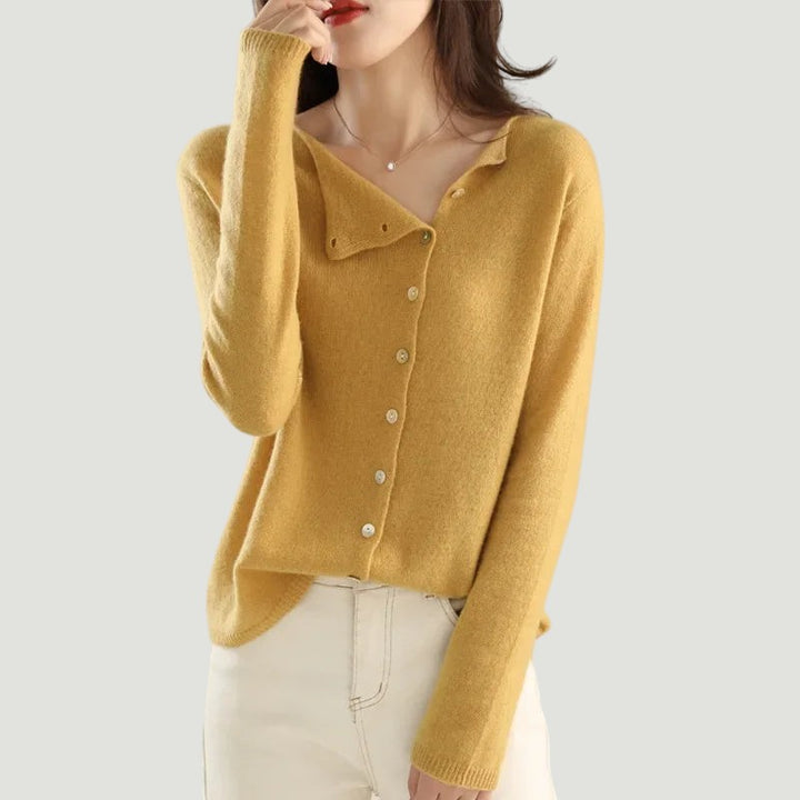 Mireille - Élégant Gilet Tricoté
