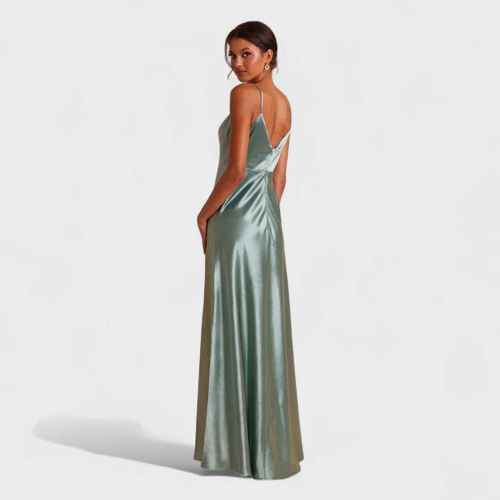 Lúcia - Robe longue Satin