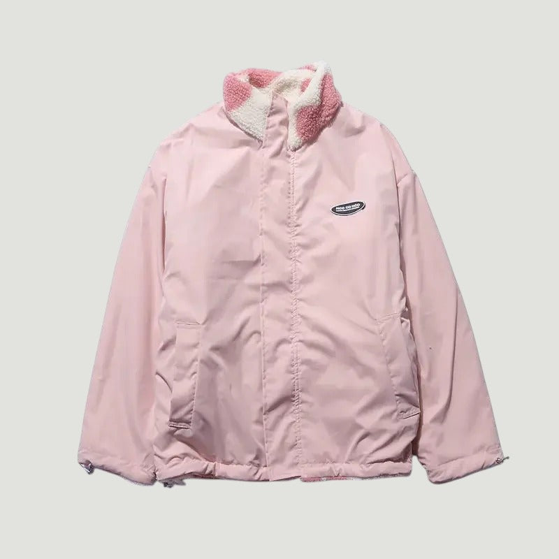 Katharina™ | Veste Réversible à Cœur – Élégance et Douceur Polyvalente