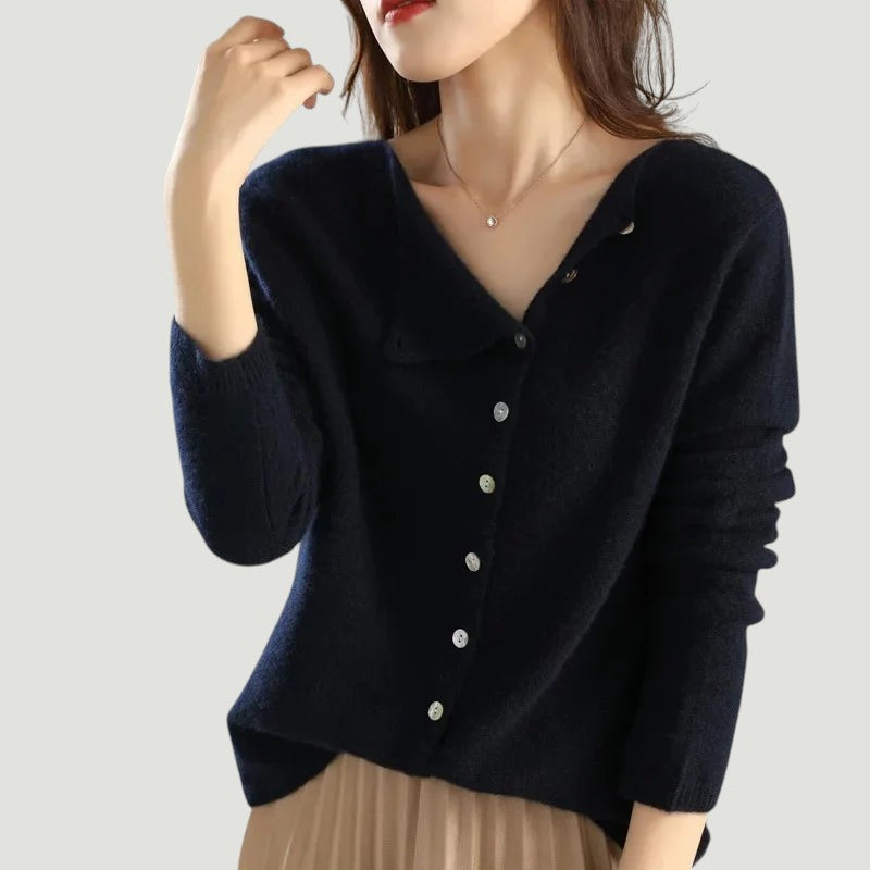 Mireille - Élégant Gilet Tricoté