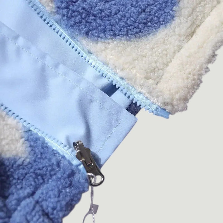 Katharina™ | Veste Réversible à Cœur – Élégance et Douceur Polyvalente