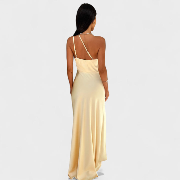 Aurélia - Robe longue en satin