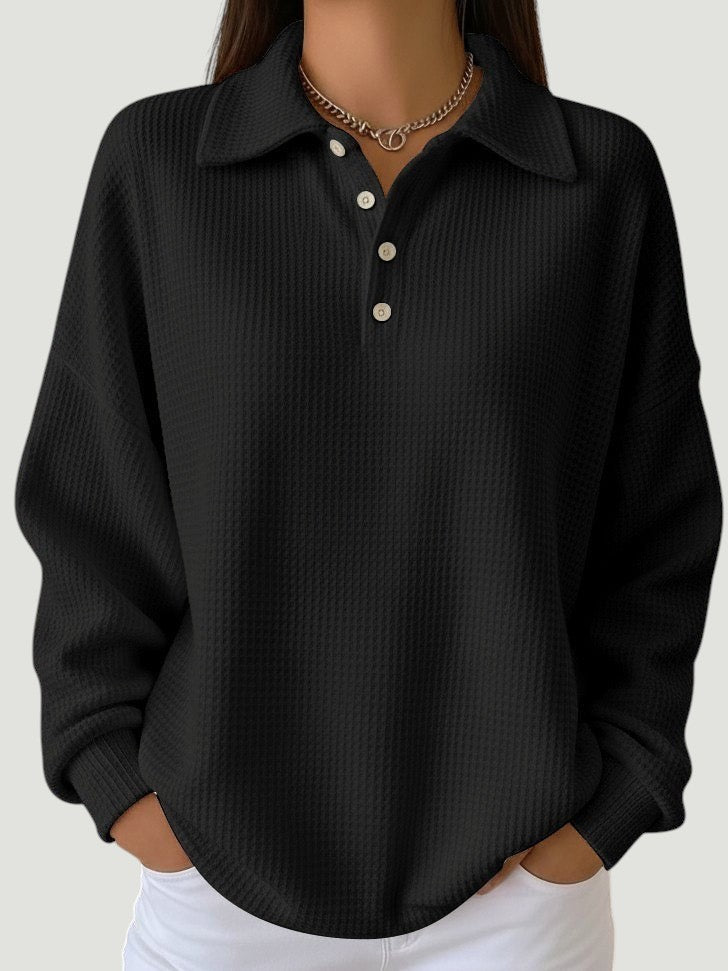 Ava - Pull Polo Doux Élégant
