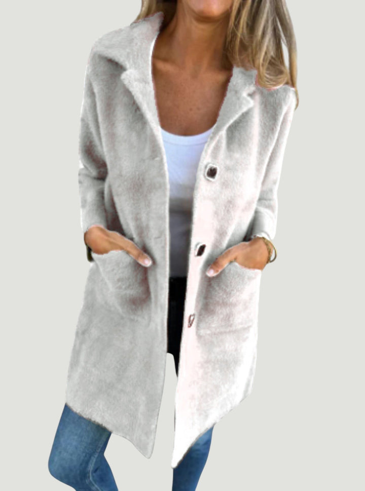 Margaux™ — Veste longue élégante au quotidien