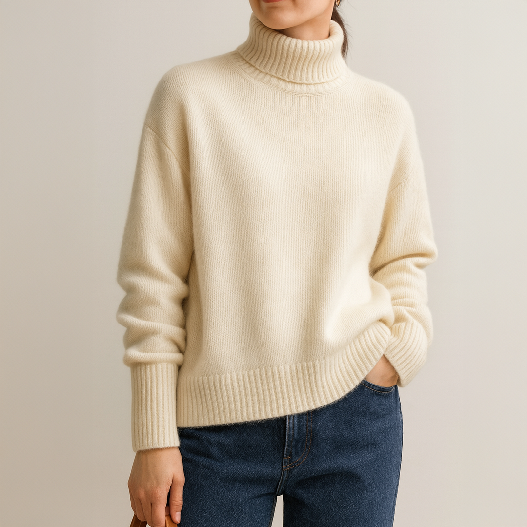 Candice - Doux Pull Oversize en Cachemire