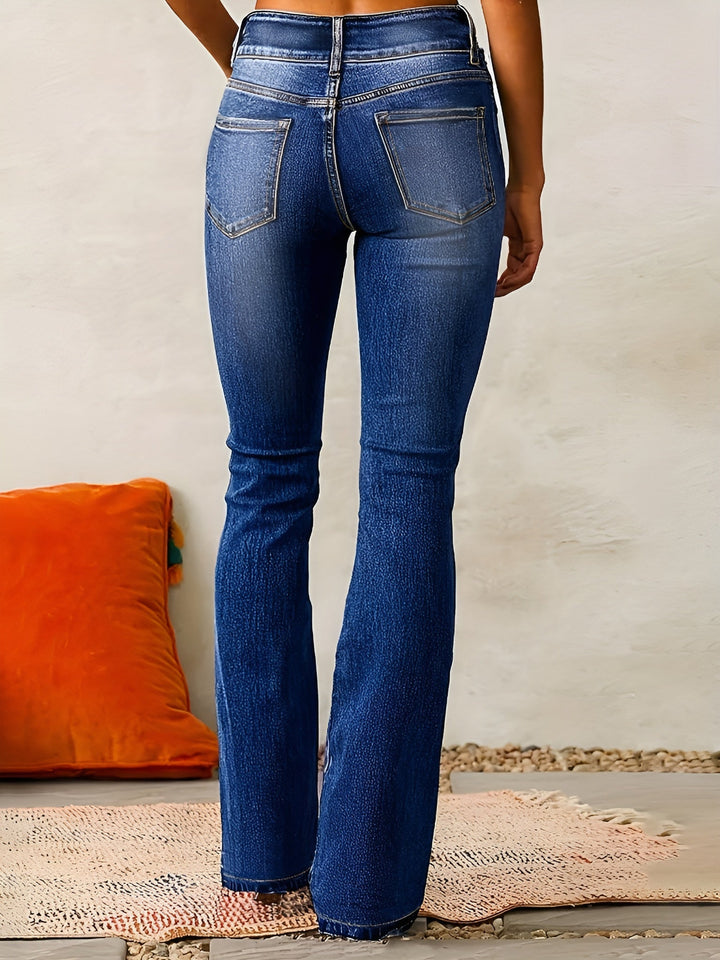 Alana - Jeans Évasés Confortables