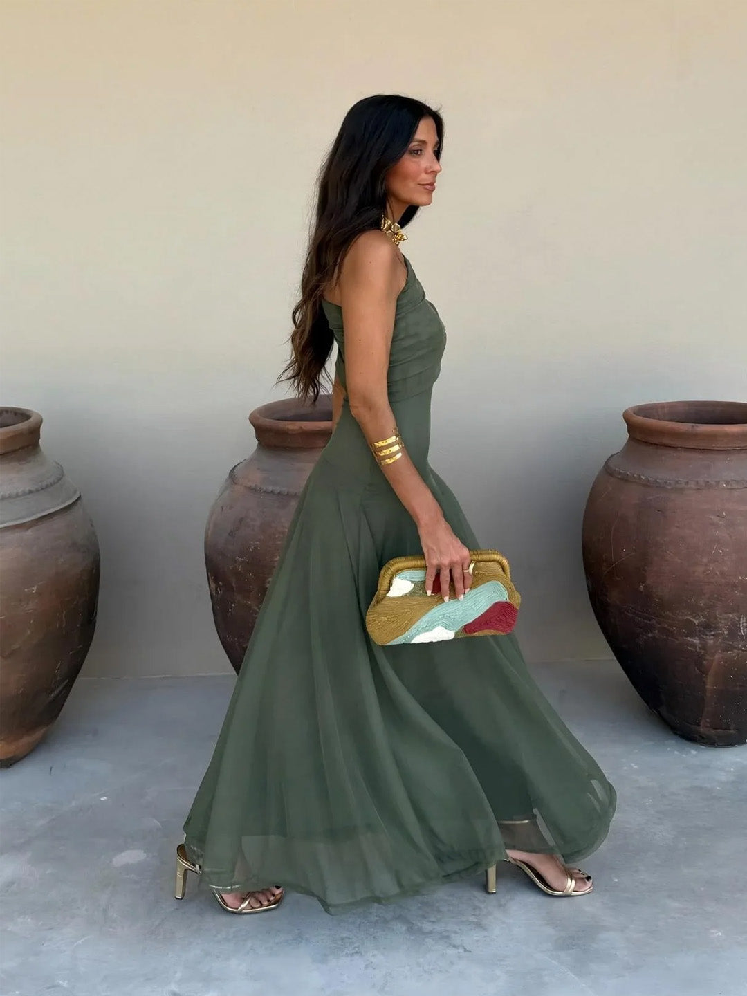 GIORGINA – Robe longue élégante
