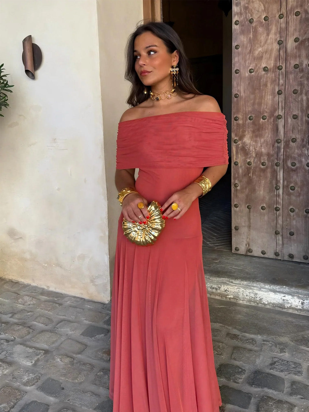 GIORGINA – Robe longue élégante