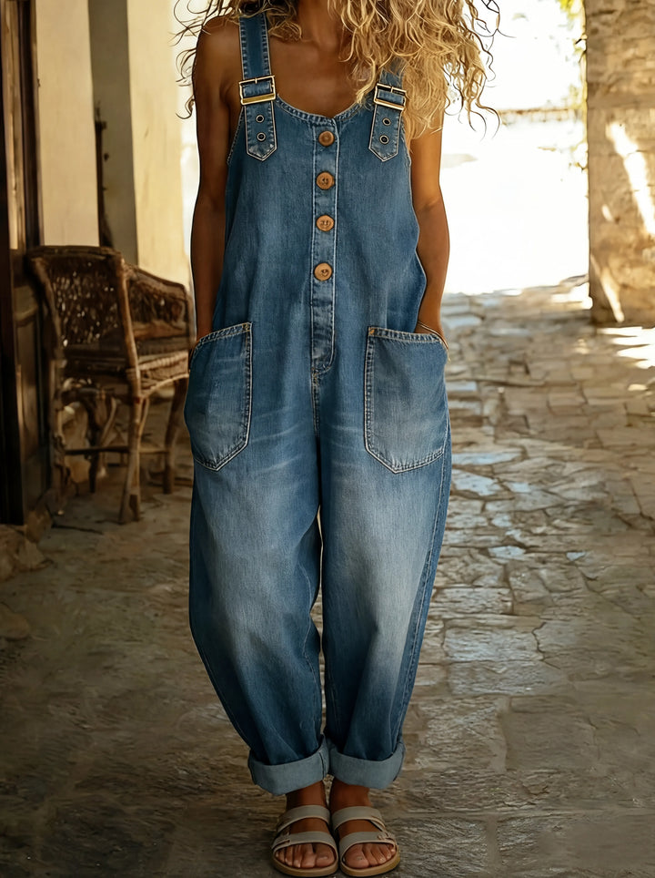 Juliette™ Combinaison Féminine Denim Décontracté