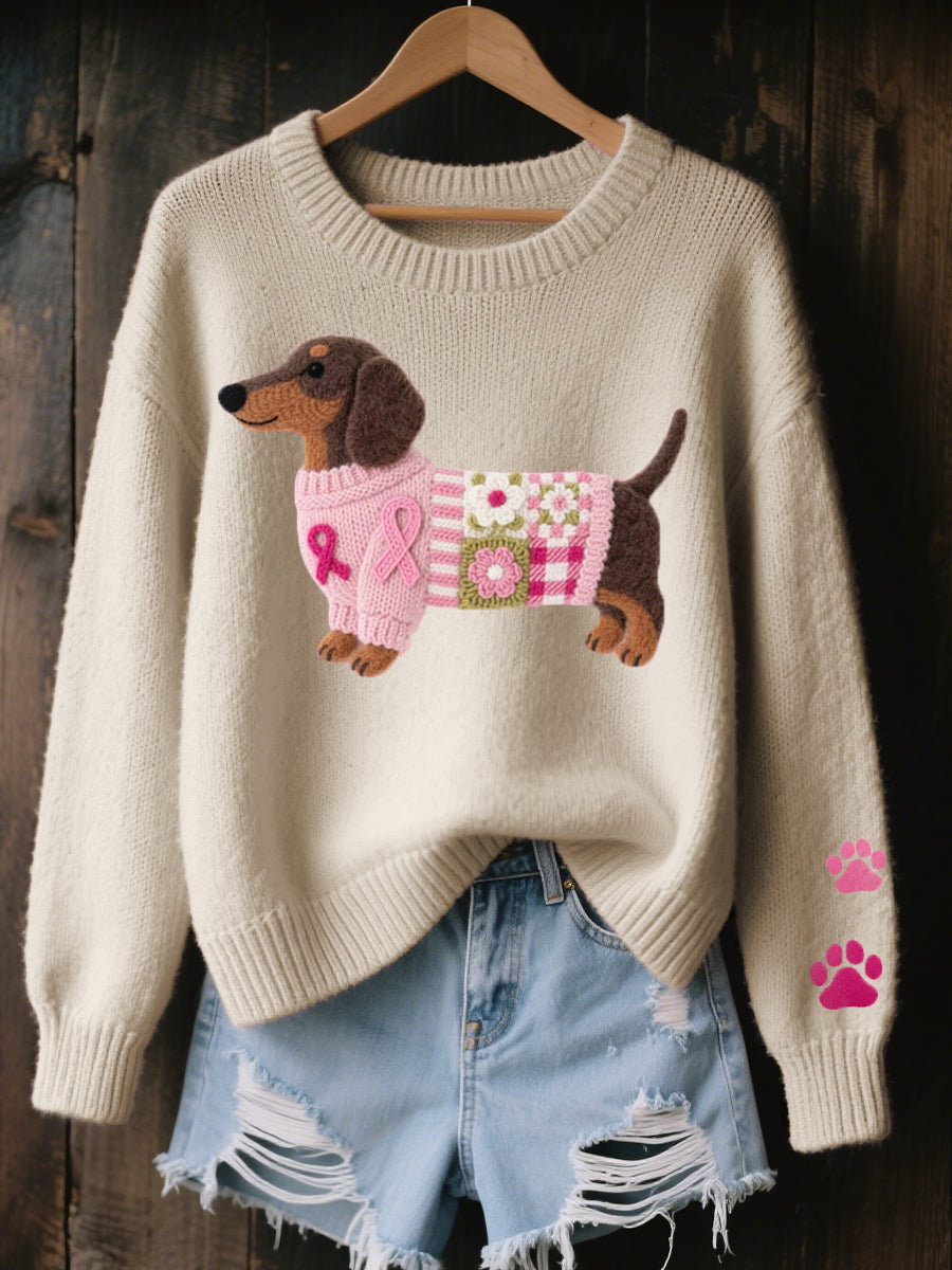Danoir Pairs™ | Pull Teckel en laine